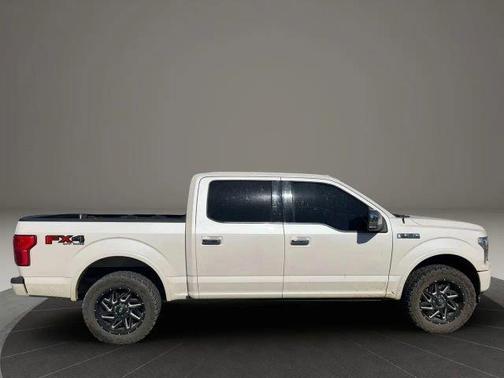 White Platinum Clearcoat Metallic 2018 Ford F-150 Platinum