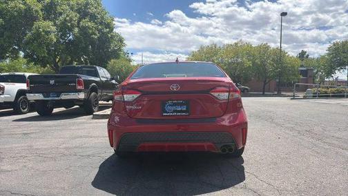 Barcelona Red Metallic 2020 Toyota Corolla SE