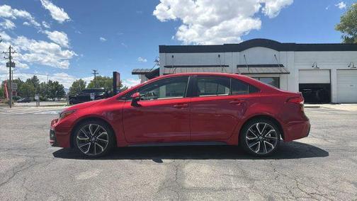 Barcelona Red Metallic 2020 Toyota Corolla SE