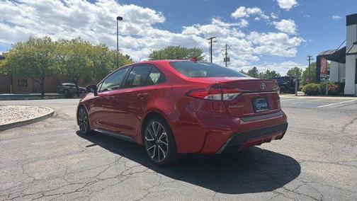 Barcelona Red Metallic 2020 Toyota Corolla SE