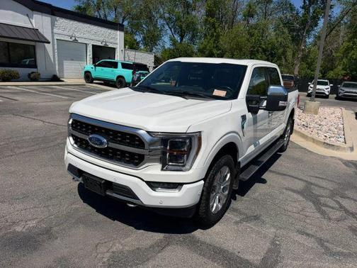 Star White Metallic Tri-Coat 2023 Ford F-150 Platinum