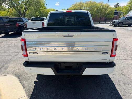 Star White Metallic Tri-Coat 2023 Ford F-150 Platinum
