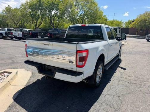 Star White Metallic Tri-Coat 2023 Ford F-150 Platinum