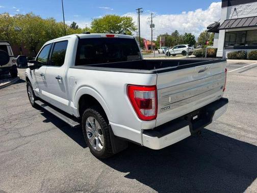 Star White Metallic Tri-Coat 2023 Ford F-150 Platinum