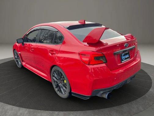 Pure Red 2018 Subaru WRX STI Base