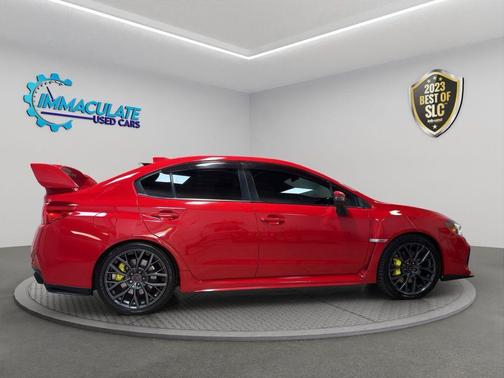 Pure Red 2018 Subaru WRX STI Base