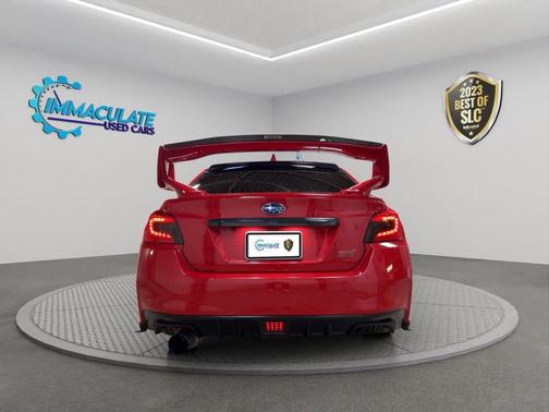 Pure Red 2018 Subaru WRX STI Base