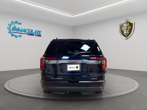 Midnight Blue Metallic 2021 GMC Acadia AWD AT4