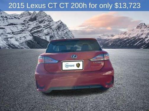 2015 Lexus CT 200h CT 200h Hatchback 4D