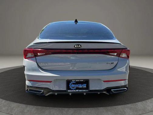 Wolf Gray 2021 Kia K5 GT-Line