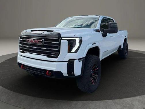 Summit White 2025 GMC Sierra 3500 AT4