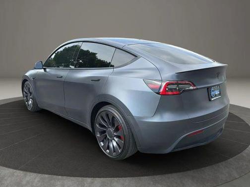 Gray 2021 Tesla Model Y Performance Dual Motor All-Wheel Drive