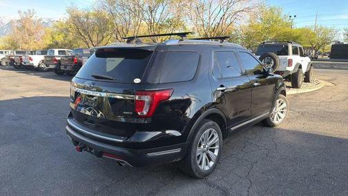 Agate Black Metallic 2019 Ford Explorer Limited