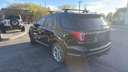 Agate Black Metallic 2019 Ford Explorer Limited