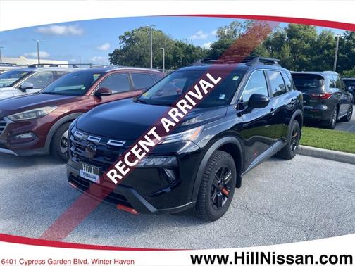 Black 2025 Nissan Rogue Rock Creek