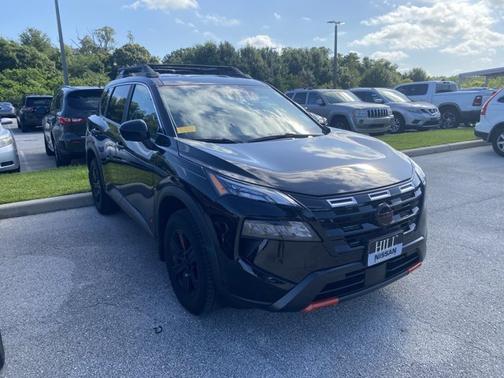 Black 2025 Nissan Rogue Rock Creek