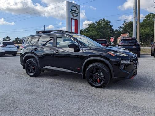Black 2025 Nissan Rogue Rock Creek