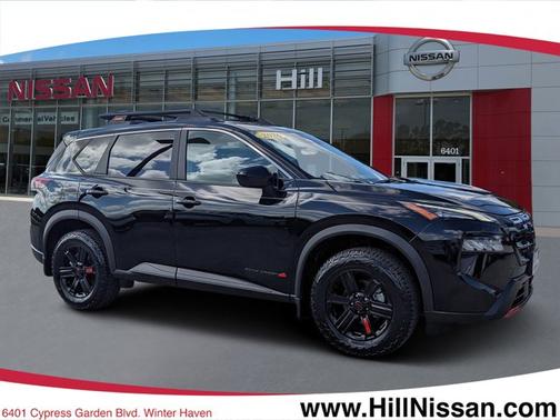 Black 2025 Nissan Rogue Rock Creek