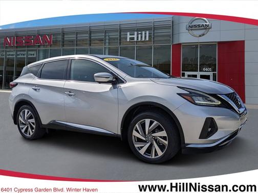 Brilliant Silver Metallic 2021 Nissan Murano SL