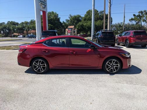 Scarlet Ember 2025 Nissan Sentra SR