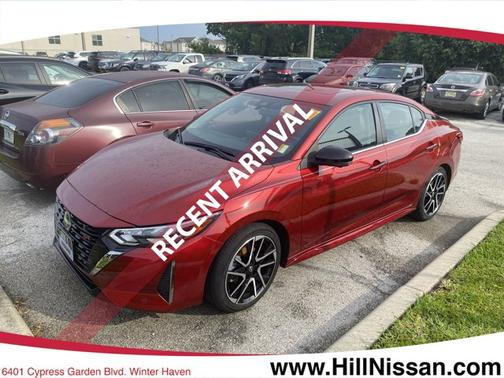 Scarlet Ember 2025 Nissan Sentra SR