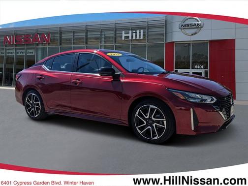 Scarlet Ember 2025 Nissan Sentra SR