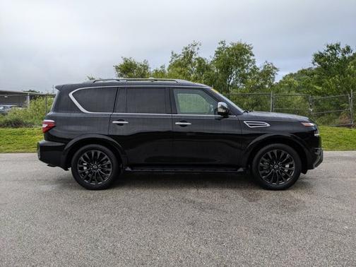 Black 2024 Nissan Armada Platinum