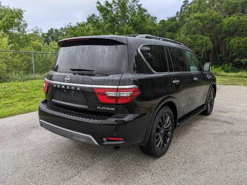 Black 2024 Nissan Armada Platinum