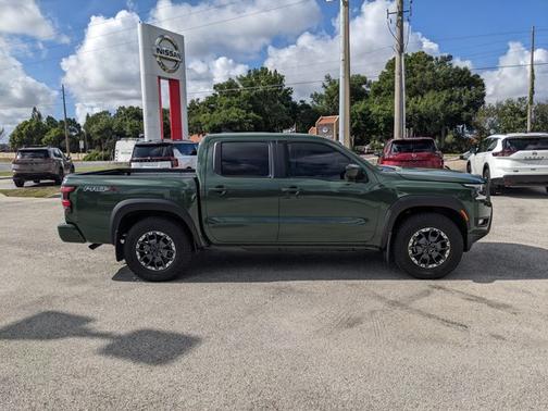 Green 2026 Nissan Frontier PRO-X