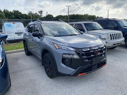 Boulder Gray Metallic 2025 Nissan Rogue Rock Creek