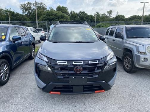 Boulder Gray Metallic 2025 Nissan Rogue Rock Creek