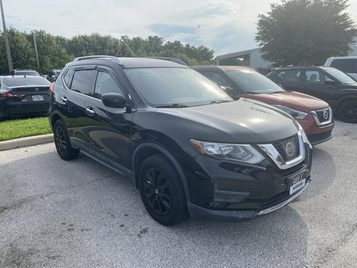 Magnetic Black 2017 Nissan Rogue SV