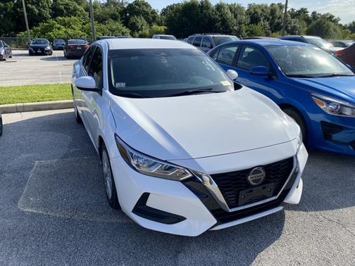 Cloud White 2020 Nissan Sentra S
