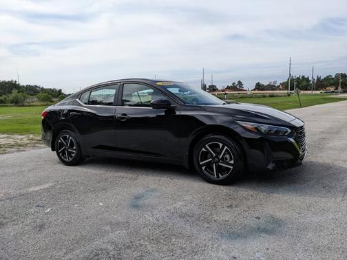 Black 2025 Nissan Sentra SV