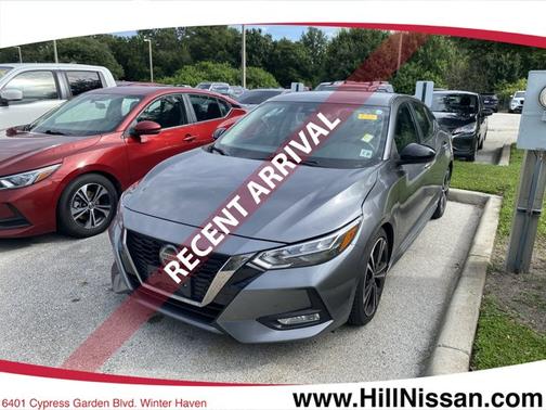 Gun Metallic 2021 Nissan Sentra SR