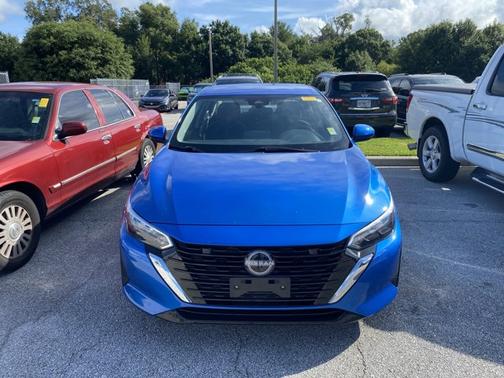 Electric Blue Metallic 2024 Nissan Sentra SV