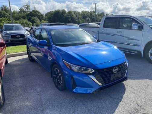 Electric Blue Metallic 2024 Nissan Sentra SV