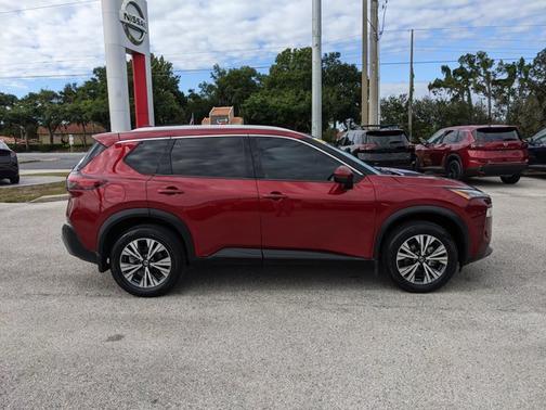 Scarlet Ember 2021 Nissan Rogue SV