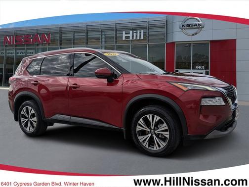 Scarlet Ember 2021 Nissan Rogue SV