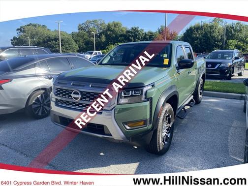 Green 2026 Nissan Frontier SV