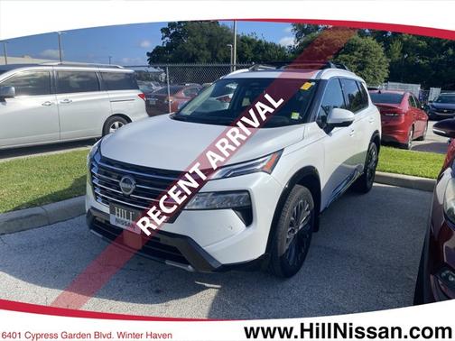Everest White P 2025 Nissan Rogue Platinum