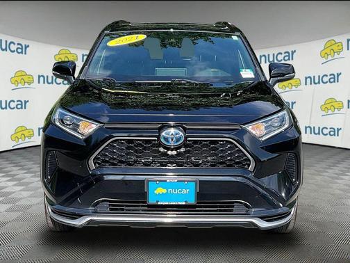 Midnight Black Metallic 2021 Toyota RAV4 Prime SE