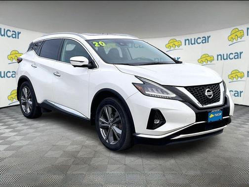 Pearl White Tricoat 2020 Nissan Murano Platinum Intelligent AWD