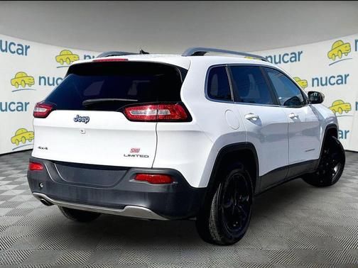 Bright White Clearcoat 2014 Jeep Cherokee Limited