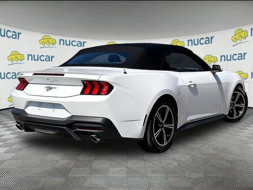 Oxford White 2025 Ford Mustang EcoBoost Premium