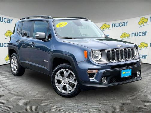 Slate Blue Pearlcoat 2020 Jeep Renegade Limited
