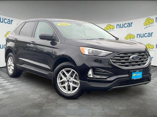 Agate Black Metallic 2022 Ford Edge SEL