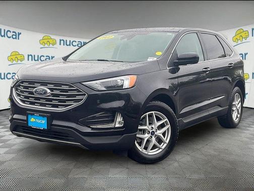 Agate Black Metallic 2022 Ford Edge SEL