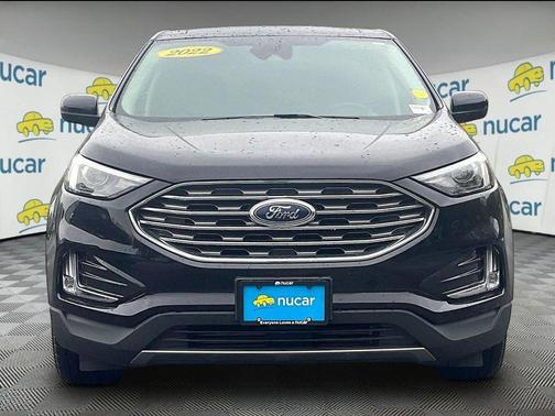 Agate Black Metallic 2022 Ford Edge SEL