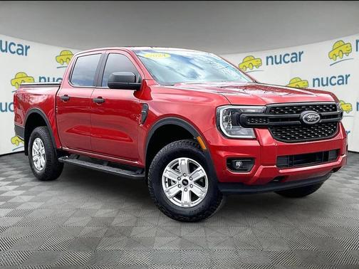 Hot Pepper Red Metallic Tinted Clearcoat 2024 Ford Ranger XL